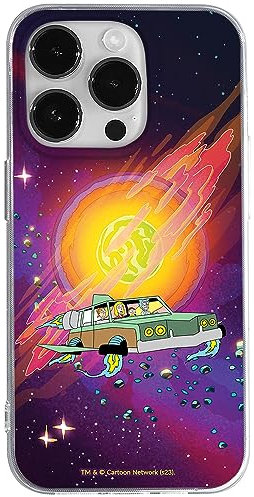 ERT GROUP mobile phone case for Iphone 14 PRO MAX original and officially Licensed Rick and Morty pattern Rick & Morty 046 optimally adapted to the shape of the mobile phone, case made of TPU