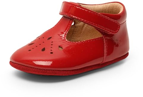 Bisgaard Mädchen Bloom First Step Shoe, Red Patent, 25 EU