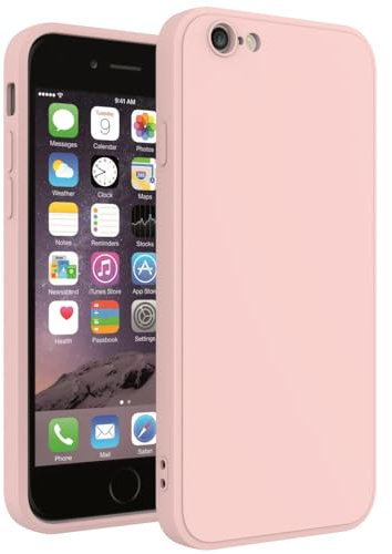 WOGROO for iPhone 6S Plus Case Pink, Scratch Resistant with Soft Touch, Slim Thin Phone Cover for iPhone 6 Plus 5.5 inch