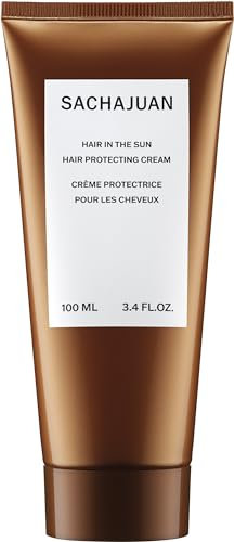 SACHAJUAN Hair In The Sun Protecting Cream 100ml, Heat Protection from Styling & Shields Hair from Sun Damage. Enhances Everyday Hairstyles, Nourishes & Keeps Hair Vibrant.