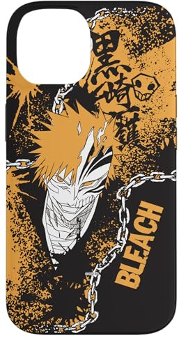 BLEACH Ichigo Hollow Mask Splatter Graffiti Anime Case for iPhone 14