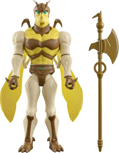 Masters of the Universe Origins 200X Buzz-Off Actionfigur | 13,97 cm Cartoon Collection Figur, inspiriert von heldenhaftem 80er-TV-Spion, langstieligem Beil, austauschbare Teile, JHK04