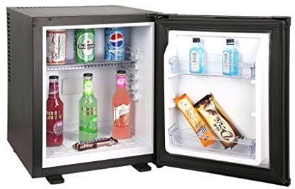 H-Minibar FRIGO BAR CAMERA HOTEL O UFFICIO 28 LITRI CLASSE F (ex Classe A+) TOTALMENTE SILENZIOSO (0Db)