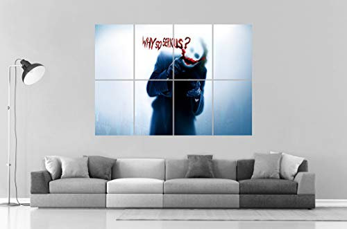Joker Why So Serious Batman Art Poster Großformat A0 Large Print