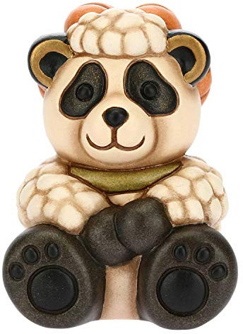 THUN - Panda Aries - Linea Oroscopo - Formato Piccolo - Ceramica - 5,9x5,8x7,7 h cm