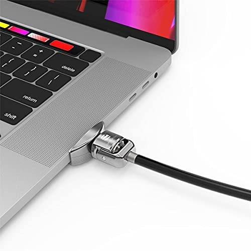 Maclocks Ledge MacBook Pro 16 Adaptador de candado con candado de Cable con Llave