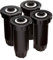 Rain Bird 1802AP4PK Professioneller Pop-Up-Sprinkler, einstellbar, 0–360°-Muster, 2,4–3,8 m Sprühabstand, 5,1 cm Pop-Up-Höhe, 4 Stück