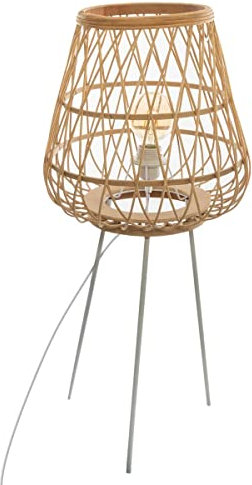Lampadaire trépied Mina - bambou H76 cm - Atmosphera créateur d'intérieur