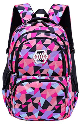 IvyH Kinderrucksäcke für Mädchen Jungen, Kinder Grundschule Mittelschultasche Teenager Rucksack Leichte Schüler Schulranzen für Schule, Camping, Reisen, täglichen Gebrauch