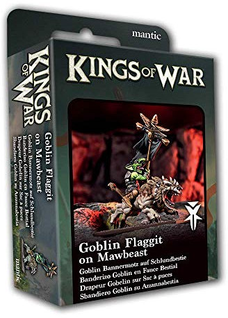 Mantic Entertainment Kings of War Goblins Flaggit auf Mawbeast