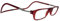 CliC Eyewear - Lesebrille für Damen und Herren XXL - Lesebrille mit Magnet - Aus Polyamid TR90 - Flexible Einstärkenbrille - Rot 2.5