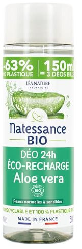 Natessance 24h Deo Aloe Vera Bio Refill 150 ml