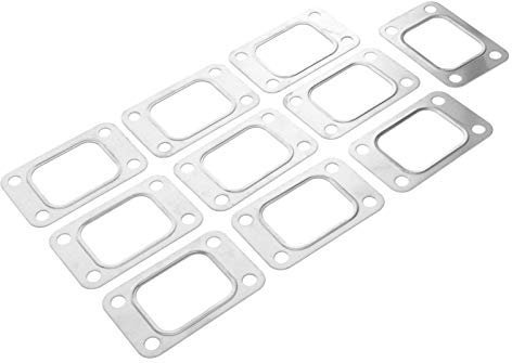 Turbinendichtung 10 Stück Edelstahl Turbolader Flansch Supercharge Zubehör Ersatz für T2 T25 T28 GT25 GT28 GT2876
