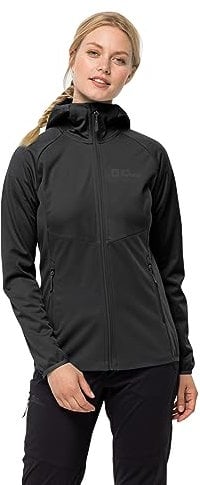 Jack Wolfskin Damen Go Hike W Softshelljacke, Schwarz, L EU