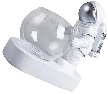 Yardwe Hydroponischer Astronauten-blumenbehälter Mit Licht Elegante Glasvase Für Sukkulenten Und Pflanzen Für Wohnkultur Hochzeiten Partys Und Festliche Anlässe