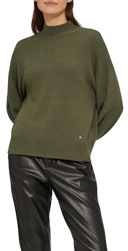 s.Oliver Strickpullover im Relaxed Fit mit Stehkragen