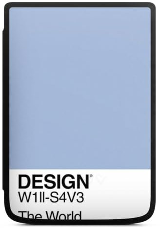 Coque pour liseuse Compatible avec Vivlio Touch HD Plus Etui pour liseuse Protection pour liseuse Pantone Pastel Design