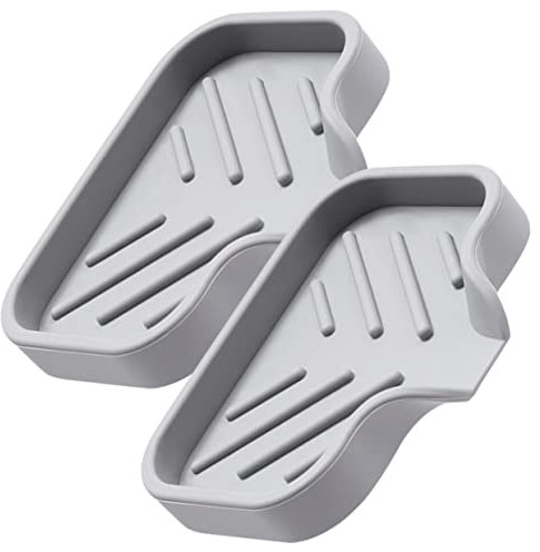 Anneome 2st Seifenschale Aus Silikon Seifenhalter Organizer Zur Aufbewahrung Von Badewannen Silikon-seifenschale Mit Ablauf Seifenschale Mit Abfluss Dusche Reisen Kieselgel Veranstalter