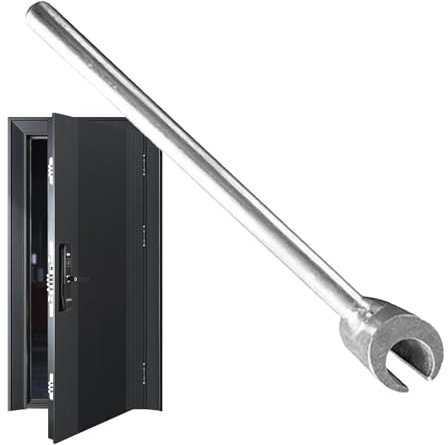 Wpsagek Door Hinge Adjustable Wrench - Steel Door Hinge Repair Spanner | Hinge Spanner, Wrench Tool, Door Hinge Tool, Spanner Key for Round Bolt