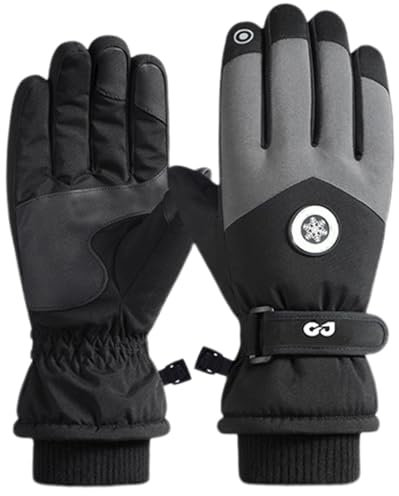 Women Snow Gloves | Waterproof Winter Gloves | Insulated Snow Gloves | Ski Gloves for Women, Women’s Waterproof Gloves, Thermal Snow Gloves, Snowboarding Gloves Women