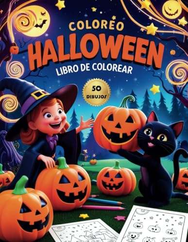 COLOREO HALLOWEEN: LIBRO DE COLOREAR