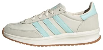 adidas Women's Run 70S 2.0 Shoes, Wonder White/Semi Flash Aqua/Off White, 7 UK