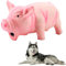 lvifloae Jouet en Latex pour Chien Cochon Rose - Jouets à mâcher pour Chien - Jouet pour Chiot - Soulage l'anxiété pour Chien - Jouets à mâcher en Caoutchouc - pour Chiens (Pink)