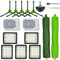 Pièces de rechange accessoires pour i Robot Roomba J Plus J5+ J6+ J7+ J8+ J9+ –1 brosse principale,2 sacs à poussière,5 brosses latérales noires,5 filtres,1 roue pivotante avant (Pas de Combo j7+ j9+)