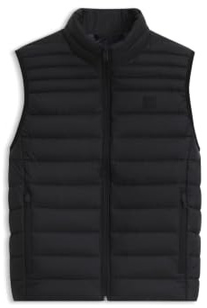BOSS Mens Odeno Orange Sleeveess Gilet Sleeveless