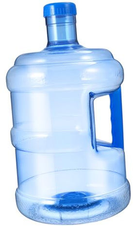 BESPORTBLE Réservoir D'eau Portable 5l En Pet Seau De Camping Renforcé Bouteille D'eau De Grosse Capacité Résistante Et Solide Poignée Activités Extérieures