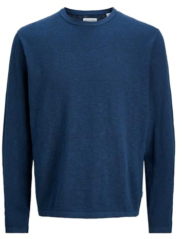 Jack & Jones Herren Rundhals Pullover JJESUMMER Knit Crew Neck - Regular Fit S M L XL XXL