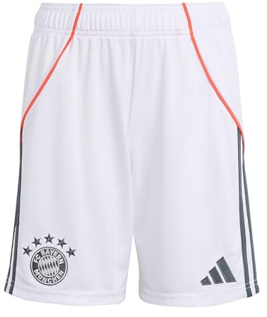 adidas Performance FC Bayern München Short Away 2025/2026 Kids Weiß Weiss, 128 Kinder