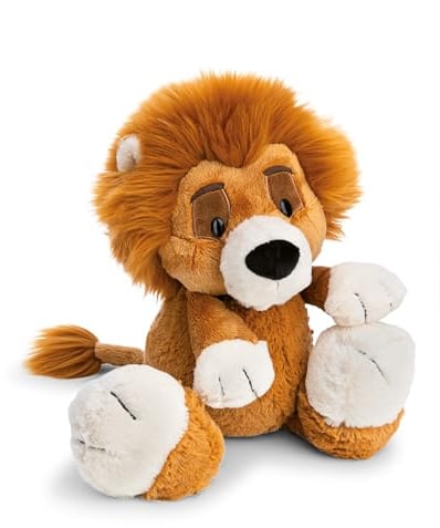 NICI Kuscheltier Löwe King Kimari 35cm - braun - 62743 | Stofftier aus weichem Plüsch, niedliches Plüschtier zum Kuscheln und Spielen, für Kinder & Erwachsene, tolle Geschenkidee