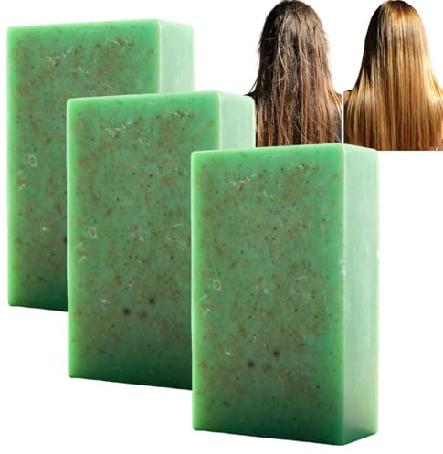 Hydrating hair soap, Shampoo Bars And Conditioner Set, Hair Regrowth Treatment, Rosemary Amino acid Shampoo Bar Clarifying Oil Control, solid Sham/poo strengthening Deep Cleansing Shampooing (3pcs)