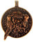 Kiss of Leather Odin mit Raben Anhänger aus Bronze Nr. 131