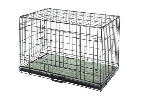 Confidence Pet Deluxe 42 2 Door Dog Cage Crate with Bed X Large