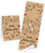 Logbuch-Verlag 100 weihnachtliche Sticker 5 x 14,5 cm Geschenketiketten Frohe Weihnachten natur rot schwarz weiß