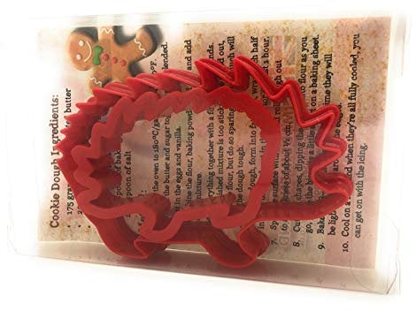 Hedgehog Cookie Cutter Set of 2, Biscuit, Pastry, Fondant Clay Cutter