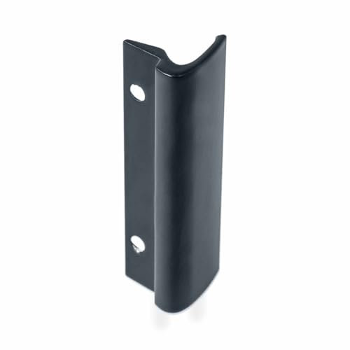 Alu Balkontür Ziehgriff Glasfalz, Farbe:Grau RAL 7016