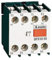 Contact auxiliaire avec montage central avant, bornes de connexion vis pour série BF 4 NC, 4 x 5 x 21 cm, blanc (référence : BFX1004)