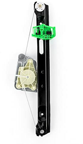 LST Elektrischer Fensterheber ohne Motor hinten links für 4/5 Türer | Kompatibel mit BMW 1er E87 2004-2011, mit Komfortfunktion, Fensterführung, Fensterhebermechanismus, Antrieb
