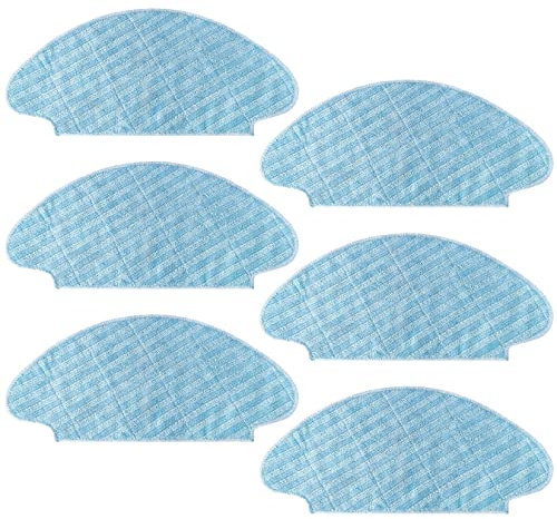 Odashen 6 Pz Panno di Ricambio per Rowenta Explorer Serie 20 Robot Aspirapolvere Domestico Spazzatrice Pulizia Pad