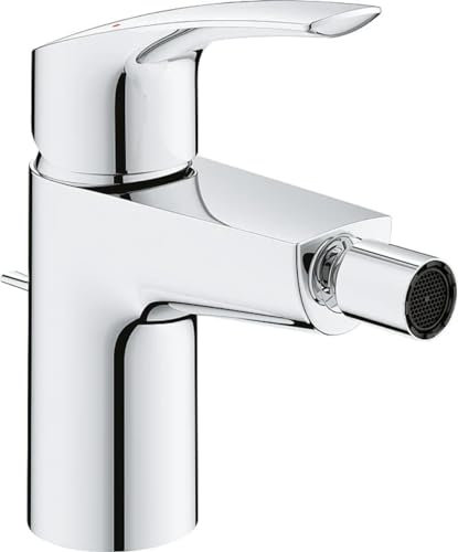 Grohe EH Bidetmicher Eurosmart chrom mit Ablaufgarnitur