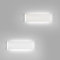 Mille Lucciole 2 Stück Wandleuchte Innen Modern LED Wandleuchte Innen 18W 31CM 2160LM Wandlampe Weiß Up Down Wandbeleuchtung Kaltweiss Wandleuchten IP44 Flurlampen für Wohnzimmer Schlafzimmer