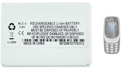 Aousavo BLC-2 - Batteria di ricambio compatibile con Nokia 3310, 3330, 3410, 3510, 3510i, 5510, 6650, 6800, 6810