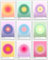 Angel Number Posters - Set of 9 Ästhetisches Engelszahl-Poster, Colorful Decor of Aura Angel Numbers Minimalist Decor, Inspirational Art & Unique Art Gifts for Her, Aura Aesthetic (20cm x 25cm)