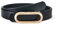 SYMOL Damen Gürtel Damen Ledergürtel Damen Gürtel Taillengürtel Gürtel Damen Leder Schwarz Jeansgürtel Echtleder 24mm Breit (Schwarz2 Taille:85CM-95CM)