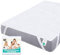 Utopia Bedding Matratzenschoner 80 x 190 cm Wasserdicht, Mit Elastisch Eckbändern, Oeko-TEX Zertifiziert Matratzenauflage Atmungsaktive, Matratzenschutz Weiß