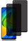 Privacy Screen Protector for Xiaomi Redmi Note 9 [2 Pack], Anti-Spy Tempered Glass Film, 9H Hardness, Anti Scratch, Anti Fingerprint, High Sensitivity, Anti-Spy Screen Protector for Redmi Note 9