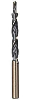 MONOJLY Stufenbohrer, Schnellarbeitsstahl-Bit zum Bohren von Holz, Kunststoff, Metall, Aluminium, 8–4/9–5/10–5/10–6/12–8 mm, Holzbearbeitungswerkzeug